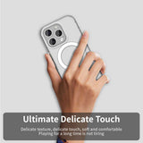 Husa de protectie Techsuit CandyCase MagSafe compatibil cu iPhone 15 Pro Max, Alb