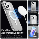 Husa de protectie Techsuit CandyCase MagSafe compatibil cu iPhone 15 Pro Max, Alb