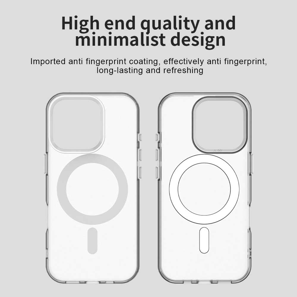 Husa de protectie Techsuit CandyCase MagSafe compatibil cu iPhone 15 Pro Max, Alb