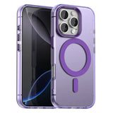 Husa de protectie Techsuit CandyCase MagSafe compatibil cu iPhone 16 Pro, Mov