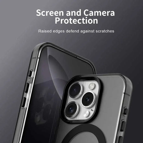 Husa de protectie Techsuit CandyCase MagSafe compatibil cu iPhone 16 Pro Max, Alb
