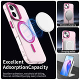 Husa de protectie Techsuit CandyCase MagSafe compatibil cu iPhone 16, Roz
