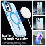 Husa de protectie Techsuit CandyCase MagSafe compatibil cu iPhone 16, Albastru