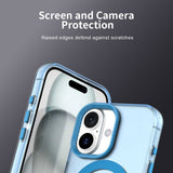Husa de protectie Techsuit CandyCase MagSafe compatibil cu iPhone 16 Plus, Albastru