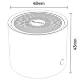 Casti Yesido Wireless Speaker (YSW30), Bluetooth 5.0, Bass Diaphragm, Ultra Mini Size, IPX5 Waterproof, Type-C, 700mAh, Negru