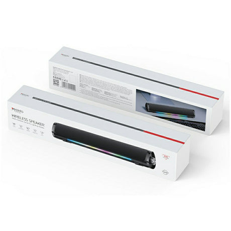 Casti Yesido Wireless Speaker (YSW27), Bluetooth 5.3, Audio System Sound Amplifier, RGB Lights, TF, AUX, USB, 1200mAh, Negru