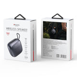 Casti Yesido Wireless Speaker (YSW24), Bluetooth 5.3, Mini Design, Waterproof, Lanyard, TF, AUX, Type-C, 1000mAh, Negru