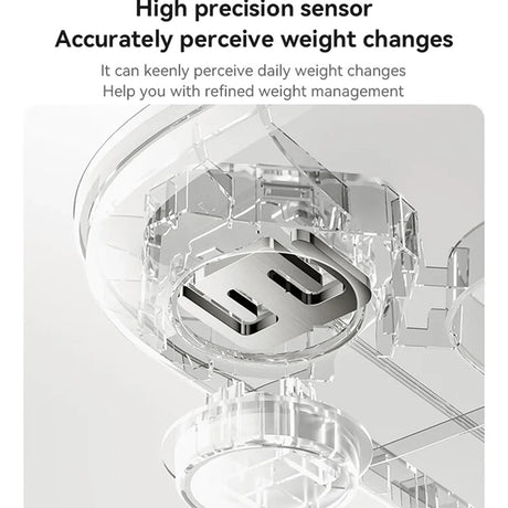 Gadget Yesido Digital Scale Body Weight (MG09), LED Display, Tempered Glass, 5-150kg, Negru