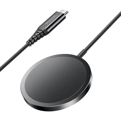 Incarcator Yesido Wireless Charging Station (DS21), for iPhone, Fast Charging, N52 Magnets, Strong Adsorption, 15W, Type-C, Negru