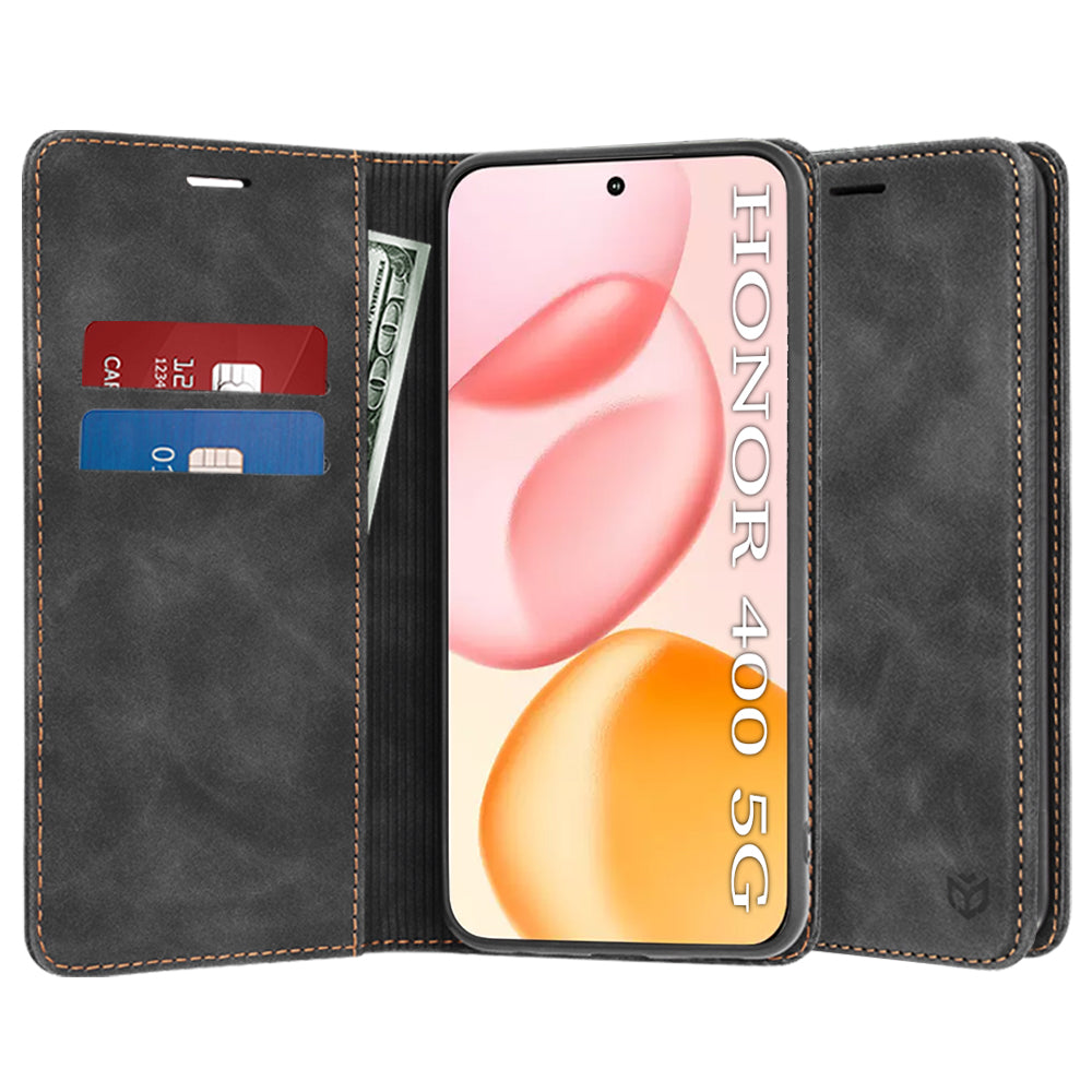 Husa de protectie Techsuit Confy compatibil cu Honor 400, Negru