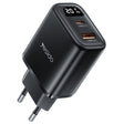 Incarcator Yesido (YC68), with Digital Display, Quick Charge, for Phone, Tablet, USB, Type-C, 20W, Negru