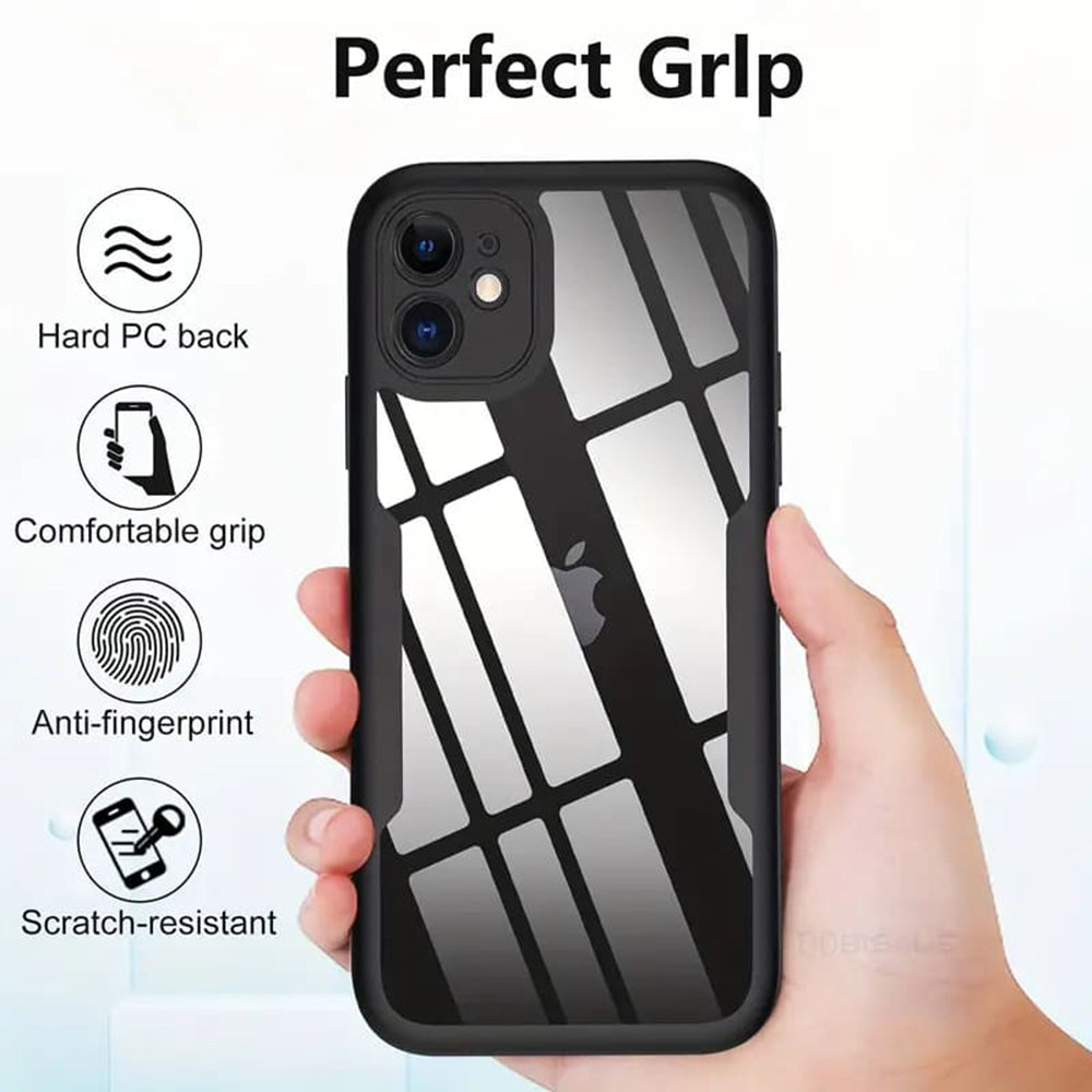 Folie de protectie Techsuit ColorVerse 360 Series + compatibil cu Samsung Galaxy A07 4G, Negru