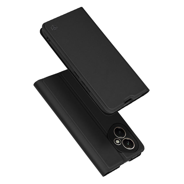 Husa de protectie Techsuit Magskin Book compatibil cu Honor 400, Negru