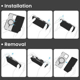 Husa de protectie Techsuit Aramid Fiber MagSafe compatibil cu iPhone 16 Pro Max, Negru