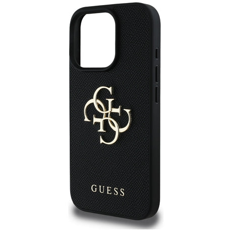 Husa de protectie Guess Hardcase compatibil cu iPhone 16 Pro, Negru