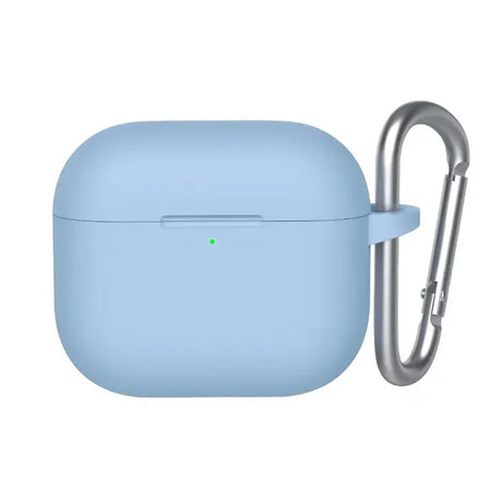 Casti Blueo Liquid Silicone Protect Case, for AirPods 4, Albastru Cer