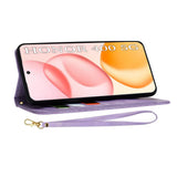 Husa de protectie Techsuit FlipCraft compatibil cu Honor 400, Mysterious Purple