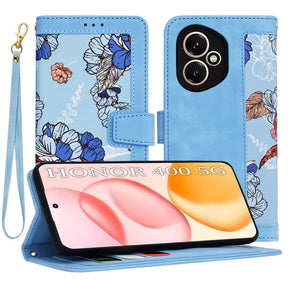 Husa de protectie Techsuit FlipCraft compatibil cu Honor 400, Vibrant Blue