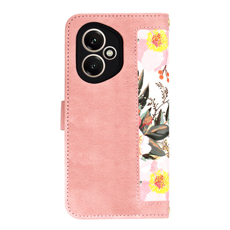 Husa de protectie Techsuit FlipCraft compatibil cu Honor 400, Sweetheart Pink