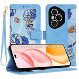 Husa de protectie Techsuit FlipCraft compatibil cu Honor 400 Pro, Vibrant Blue
