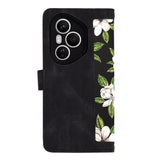 Husa de protectie Techsuit FlipCraft compatibil cu Honor 400 Pro, Flowers of the Dawn