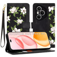 Husa de protectie Techsuit FlipCraft compatibil cu Honor 400 Pro, Flowers of the Dawn