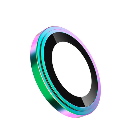 Folie de protectie Blueo Sapphire Crystal Original Lens Glass compatibil cu iPhone 14 Pro / iPhone 14 Pro Max, Colorful