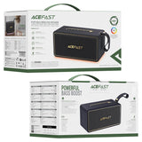 Boxa Acefast K3 Max (K3), Bluetooth 5.4, IPX6, Negru