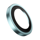 Folie de protectie Blueo Original Metal Frame Lens compatibil cu iPhone 16 / iPhone 16 Plus, Verde