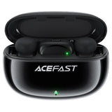 Casti Acefast Wireless Lavalier Microphones (R2), Type-C, 360°, Noise Reduction, Dual-mic Rec, 300mAh, Ultra-low Latency, Negru