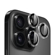Folie de protectie Blueo Original Metal Frame Lens compatibil cu iPhone 16 Pro / iPhone 16 Pro Max, Transparent