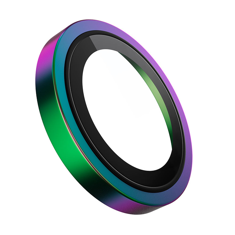 Folie de protectie Blueo Original Metal Frame Lens compatibil cu iPhone 14 Pro / iPhone 14 Pro Max, Colorful