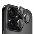 Folie de protectie Blueo Original Metal Frame Lens compatibil cu iPhone 14 Pro / iPhone 14 Pro Max, Negru