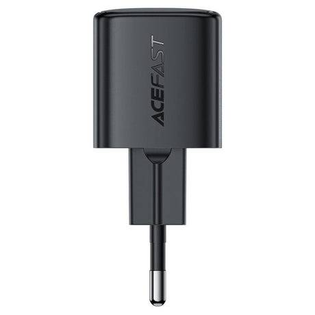 Incarcator Acefast (A117), 1xUSB-C, 20W, GaN, Negru
