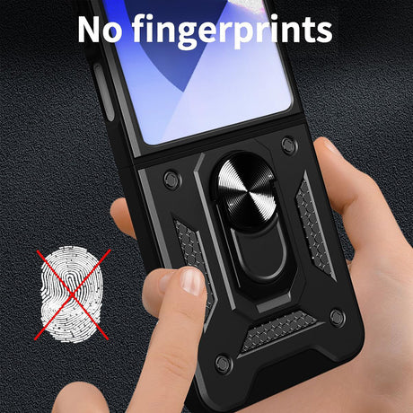 Husa de protectie Techsuit CamShield Series compatibil cu Samsung Galaxy Z Flip7, Verde