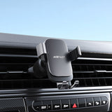 Suport Auto Acefast D59, Gravitațional, Ajustabil, Negru
