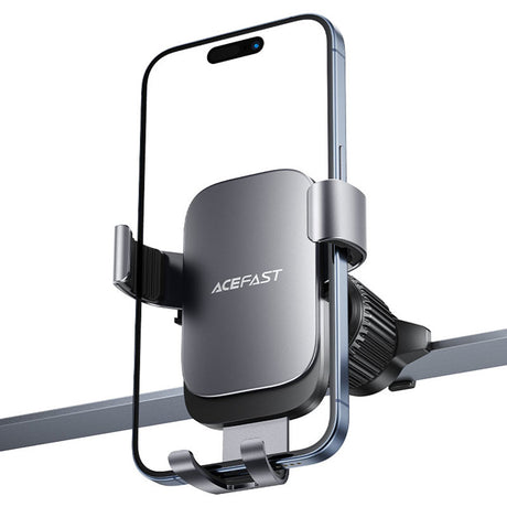 Suport Auto Acefast D59, Gravitațional, Ajustabil, Negru