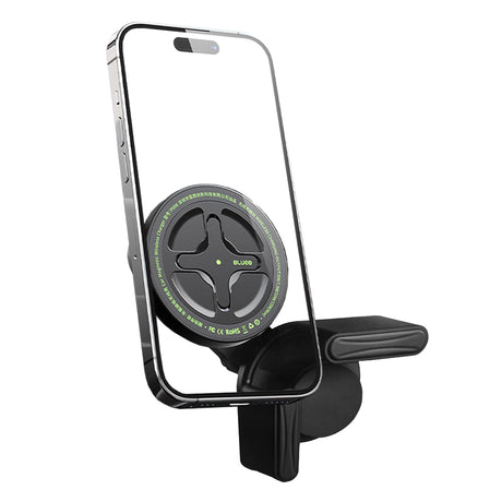 Suport Blueo with Wireless Charging Ape Legend, for EV Car, Type-C, 15W, 360 Rotation, Negru