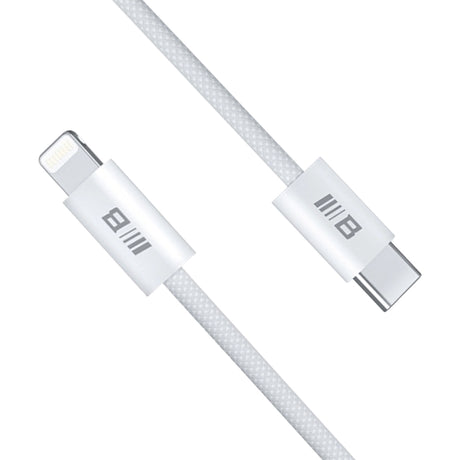 Cablu Blueo Data Cable, Type-C to Lightning, Fast Charging, Braided, 2m, Alb