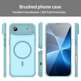 Husa de protectie Techsuit HaloFrost II MagSafe compatibil cu iPhone 17 Air, Verde Menta