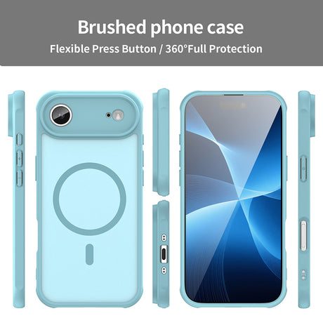 Husa de protectie Techsuit HaloFrost II MagSafe compatibil cu iPhone 17 Air, Verde Menta