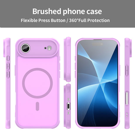 Husa de protectie Techsuit HaloFrost II MagSafe compatibil cu iPhone 17 Air, Roz
