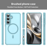 Husa de protectie Techsuit HaloFrost II MagSafe compatibil cu Samsung Galaxy A17 5G / A17 4G / M17 / F17, Verde Menta