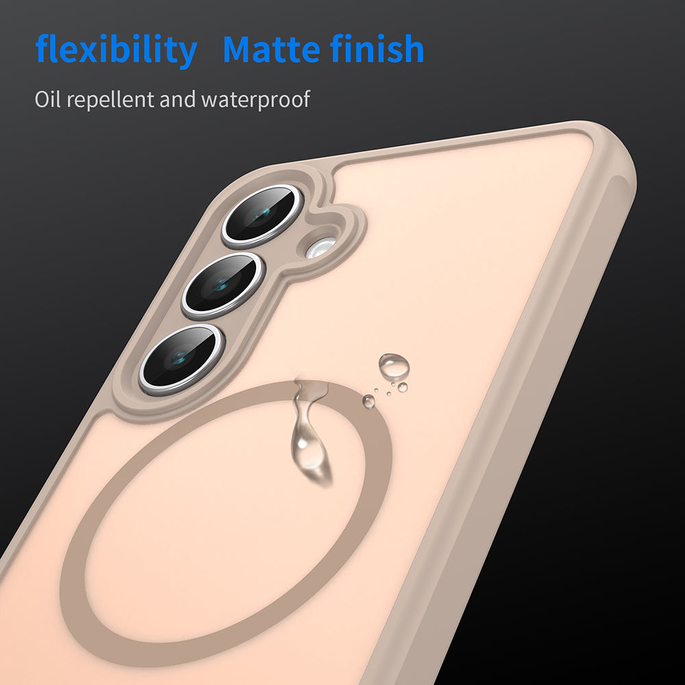 Husa de protectie Techsuit HaloFrost II MagSafe compatibil cu Samsung Galaxy A17 5G / A17 4G / M17 / F17, Auriu