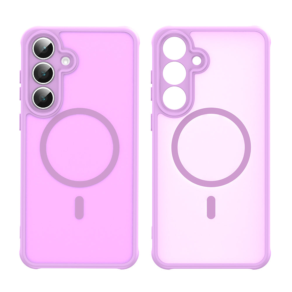 Husa de protectie Techsuit HaloFrost II MagSafe compatibil cu Samsung Galaxy A17 5G / A17 4G / M17 / F17, Roz