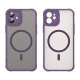 Husa de protectie Techsuit HaloFrost II compatibil MagSafe, compatibil cu iPhone 11, Mov