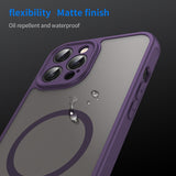 Husa de protectie Techsuit HaloFrost II MagSafe compatibil cu iPhone 11 Pro Max, Mov
