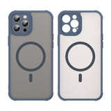 Husa de protectie Techsuit HaloFrost II MagSafe compatibil cu iPhone 11 Pro Max, Bleumarin