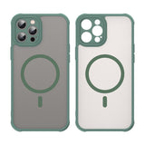 Husa de protectie Techsuit HaloFrost II MagSafe compatibil cu iPhone 11 Pro Max, Verde