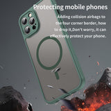 Husa de protectie Techsuit HaloFrost II MagSafe compatibil cu iPhone 11 Pro Max, Verde